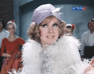 Людмила Гурченко в фильме "Небесные ласточки" (1976 год, Ленфильм)